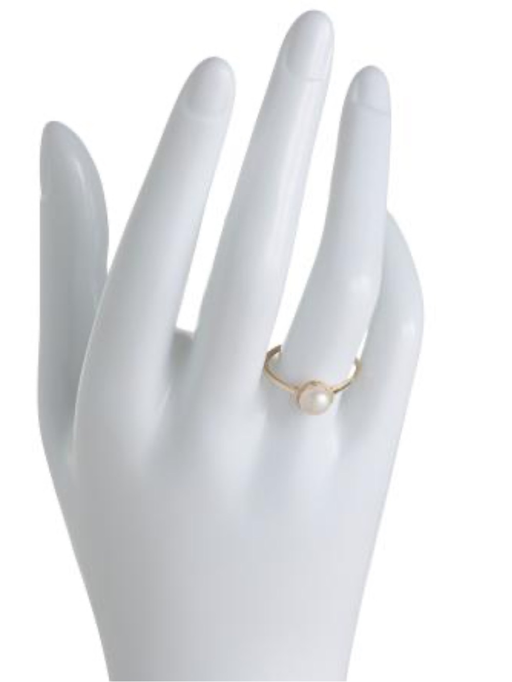 ❤️PEARL D'OR 14kt Gold Fancy Pearl Ring - Picture 2 of 4